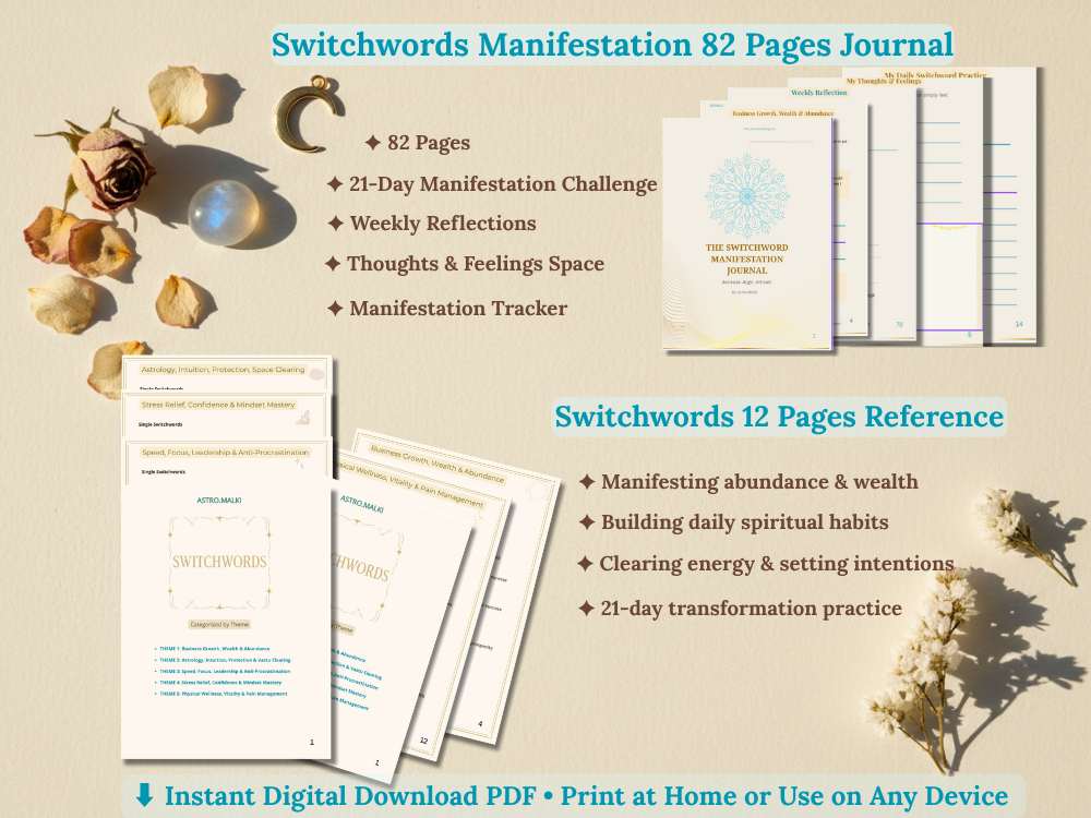 The Complete Switchword Bundle — Reference Guide & Manifestation Journal
